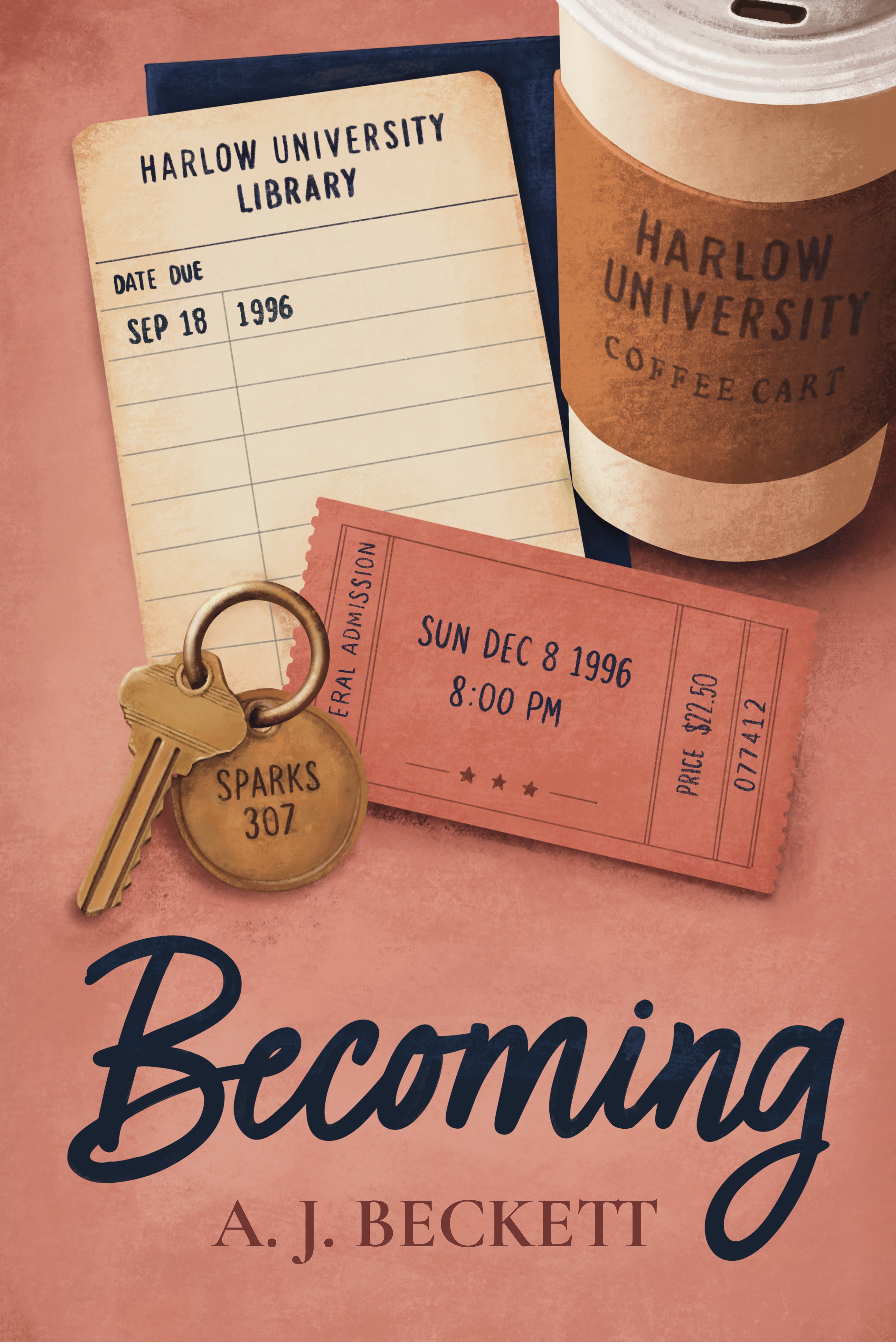 Becoming by A.J. Beckett book cover